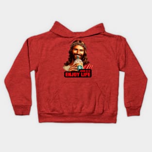 John 10:10 Enjoy Life Kids Hoodie